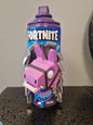 Bombe de peinture custom Fortnite – Loot Llama 3D – Déco Gaming Pop Art – Street Art Gamer – Pièce décorative originale