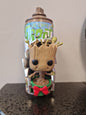 Bombe de peinture custom Groot – Décoration 3D Gardiens de la Galaxie – Art urbain Pop Culture – Pièce artisanale originale