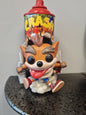 Bombe de peinture custom crash bandicoot