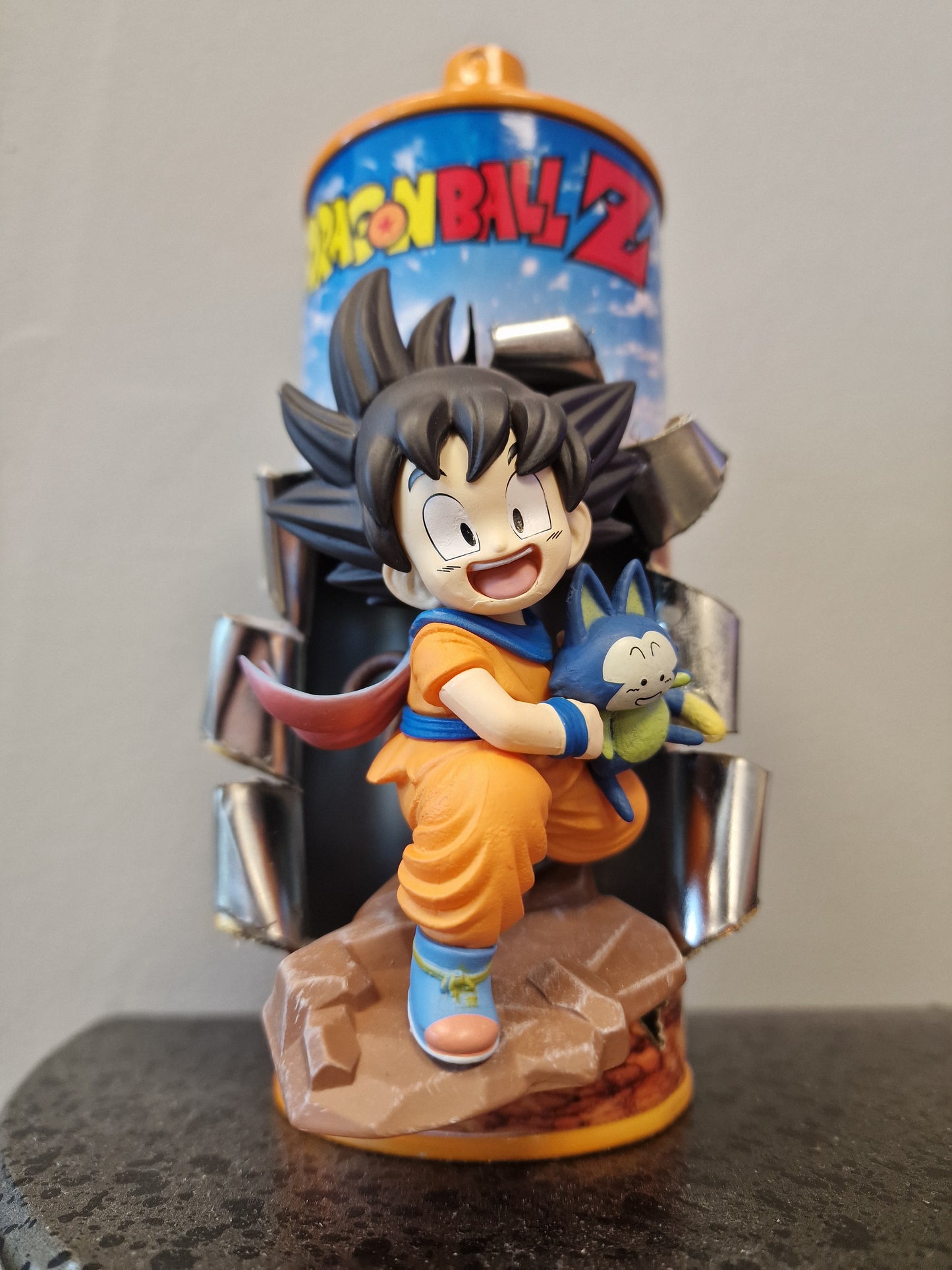 Bombe de peinture custom dragon ball z – Figurine little sangoku 2 pop culture artisanale
