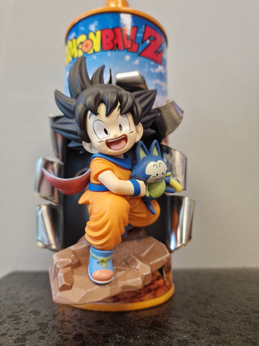 Bombe de peinture custom dragon ball z – Figurine little sangoku 2 pop culture artisanale