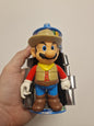 Bombe de peinture custom nintendo  – Figurine mario cowboy   pop culture artisanale