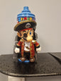 Bombe de peinture custom nintendo  – Figurine mario pirate   pop culture artisanale