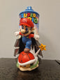 Bombe de peinture custom nintendo  – Figurine mario soccer pop culture artisanale