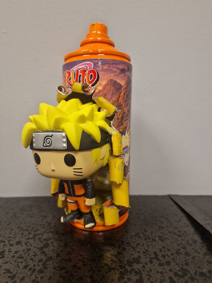 Bombe de peinture custom pokemon – Figurine pop naruto 4 pop culture artisanale
