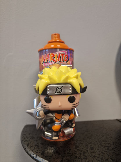 Bombe de peinture custom pokemon – Figurine pop naruto pop culture artisanale
