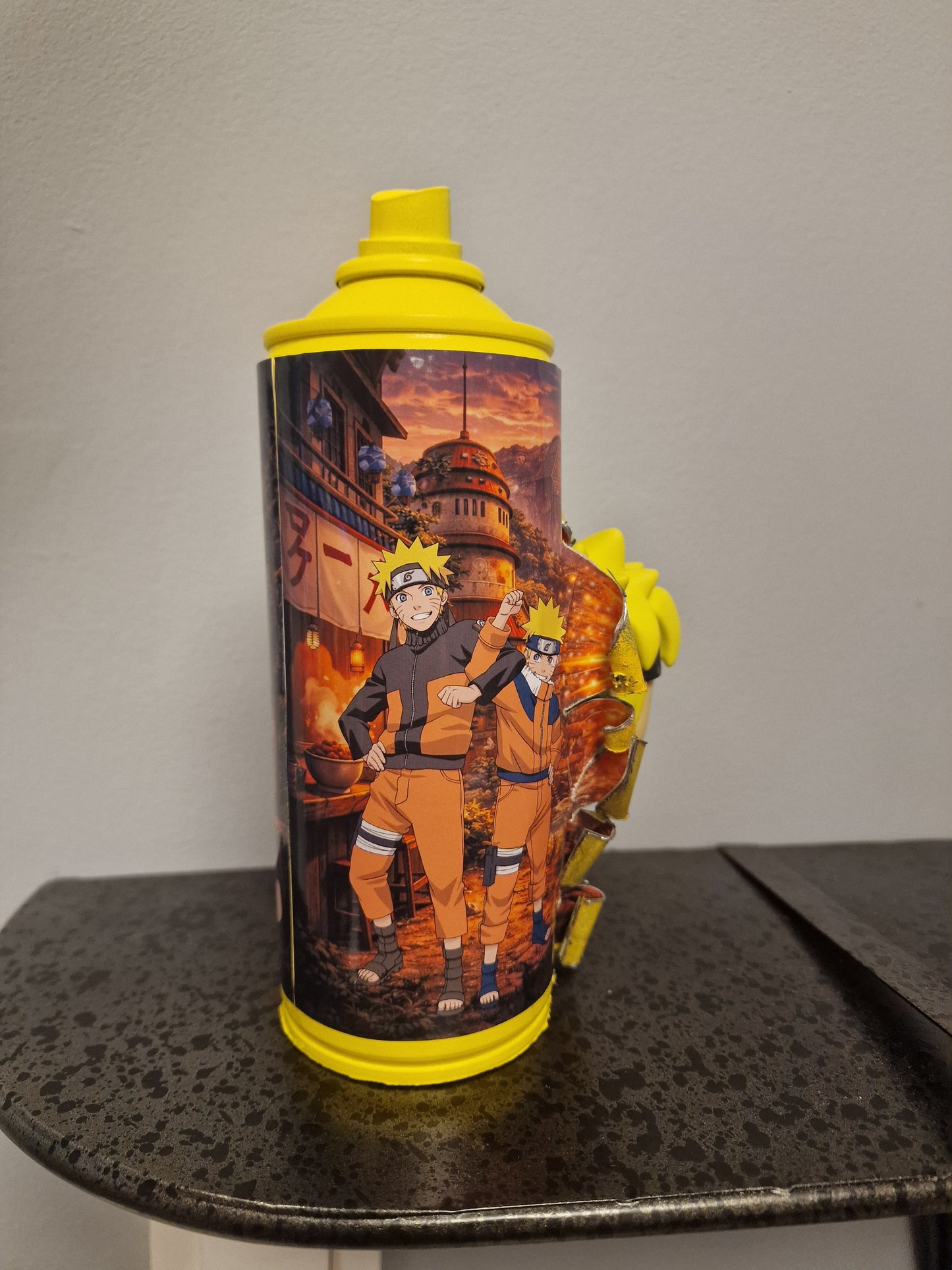 Bombe de peinture custom pokemon – Figurine pop naruto 3 pop culture artisanale