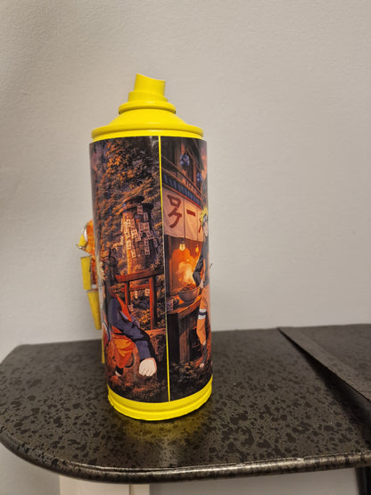 Bombe de peinture custom pokemon – Figurine pop naruto 3 pop culture artisanale