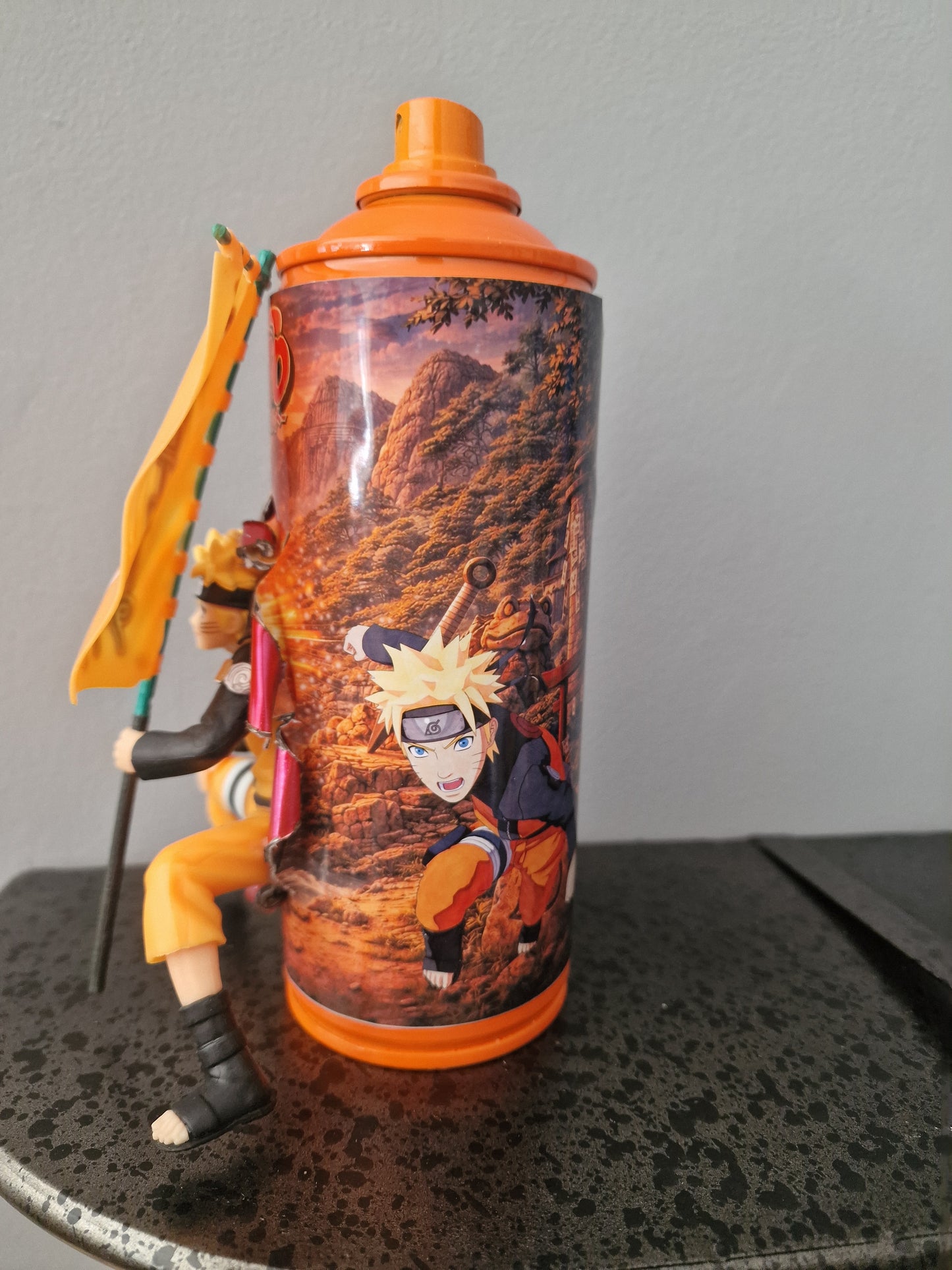 Bombe de peinture custom pokemon – Figurine pop naruto 3 pop culture artisanale