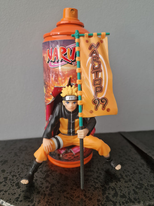 Bombe de peinture custom pokemon – Figurine pop naruto 3 pop culture artisanale