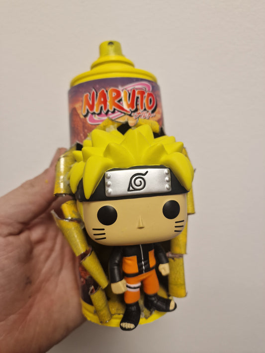 Bombe de peinture custom pokemon – Figurine pop naruto 3 pop culture artisanale