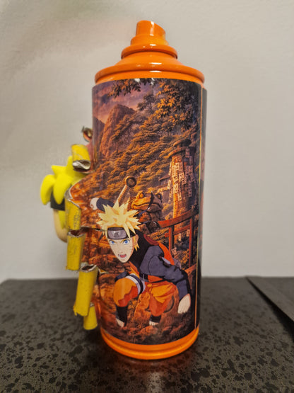Bombe de peinture custom pokemon – Figurine pop naruto 4 pop culture artisanale