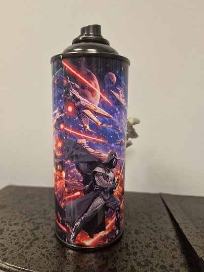 Bombe de peinture custom star wars – Figurine faucon millennium pop culture artisanale