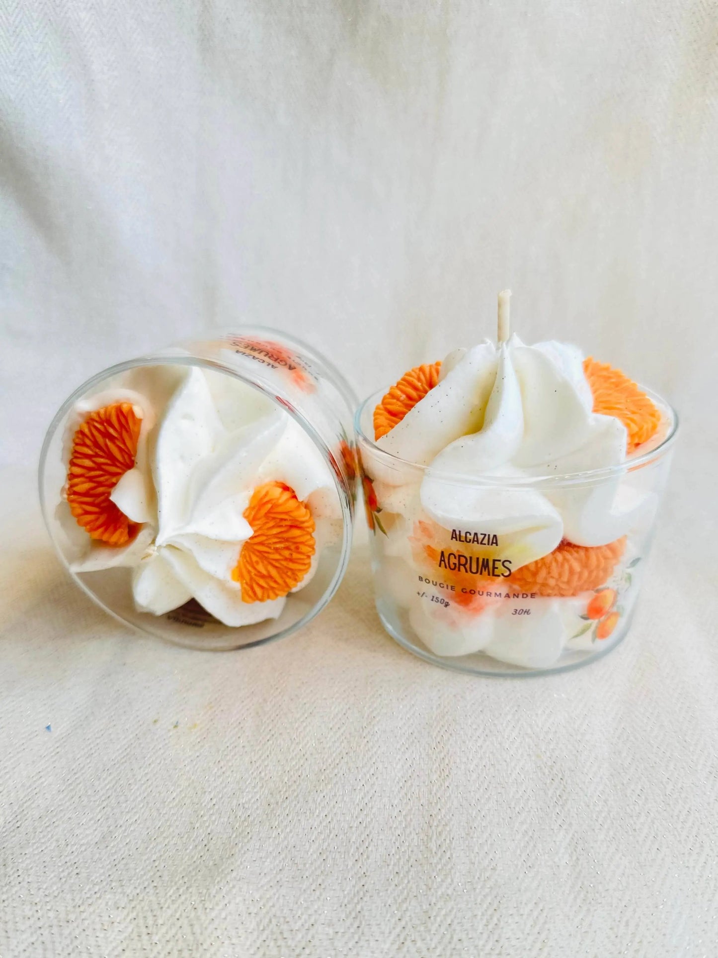 Bougie gourmande - Agrumes Alcazia