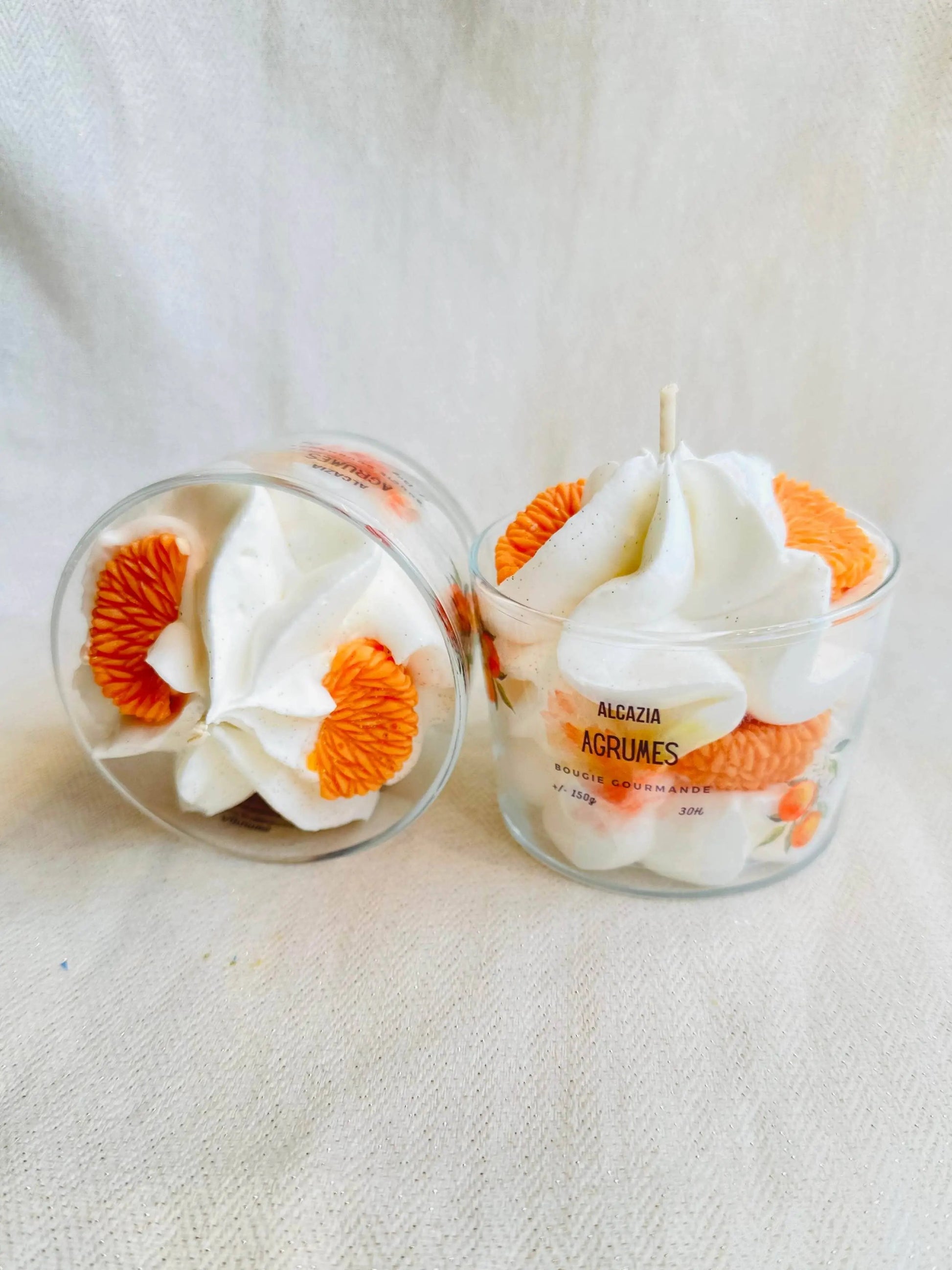 Bougie gourmande - Agrumes Alcazia