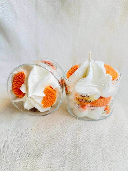 Bougie gourmande - Agrumes Alcazia