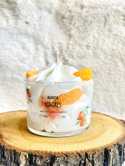 Bougie gourmande - Agrumes Alcazia