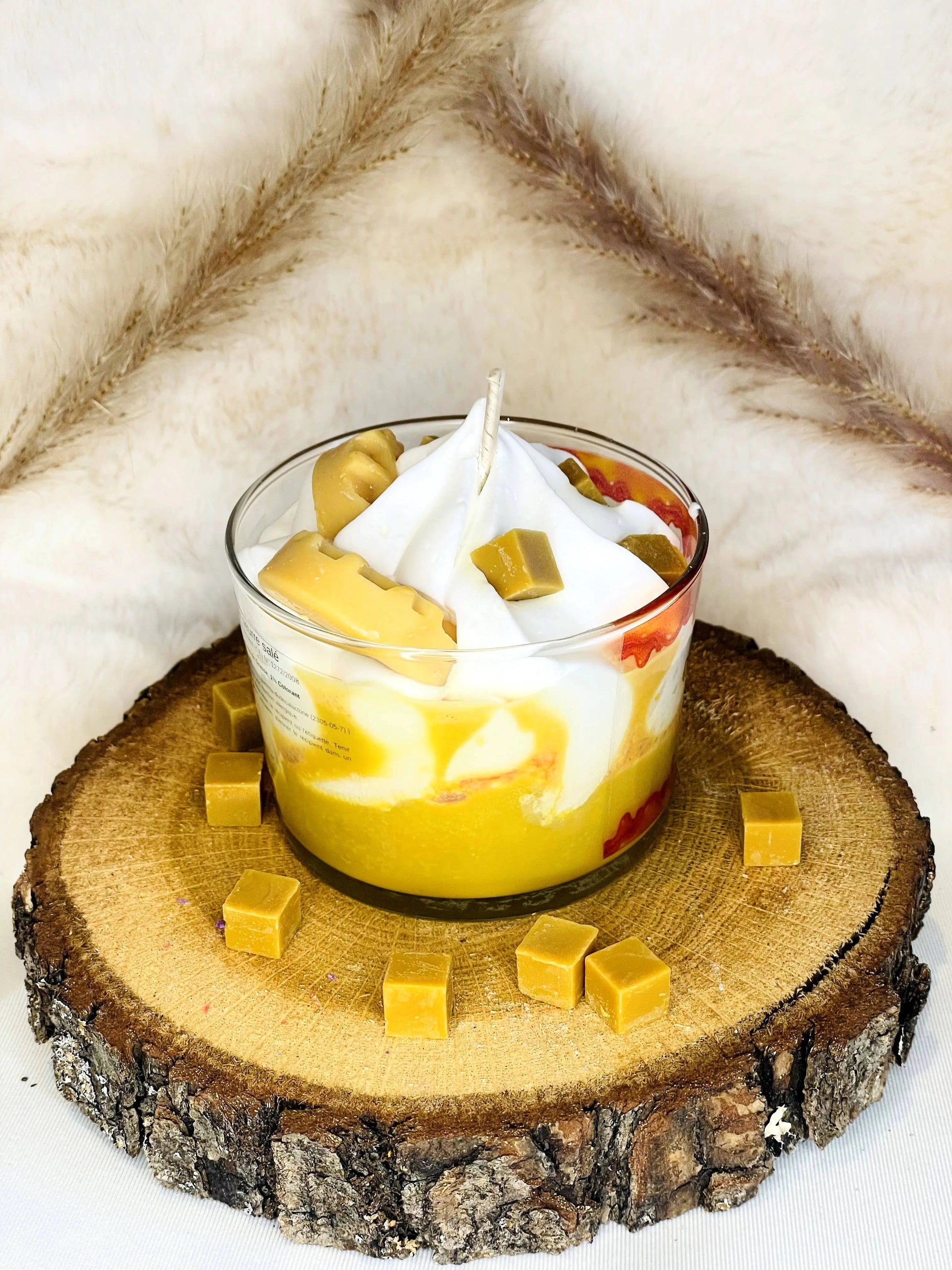 Bougie gourmande - Caramel au beurre salé Alcazia