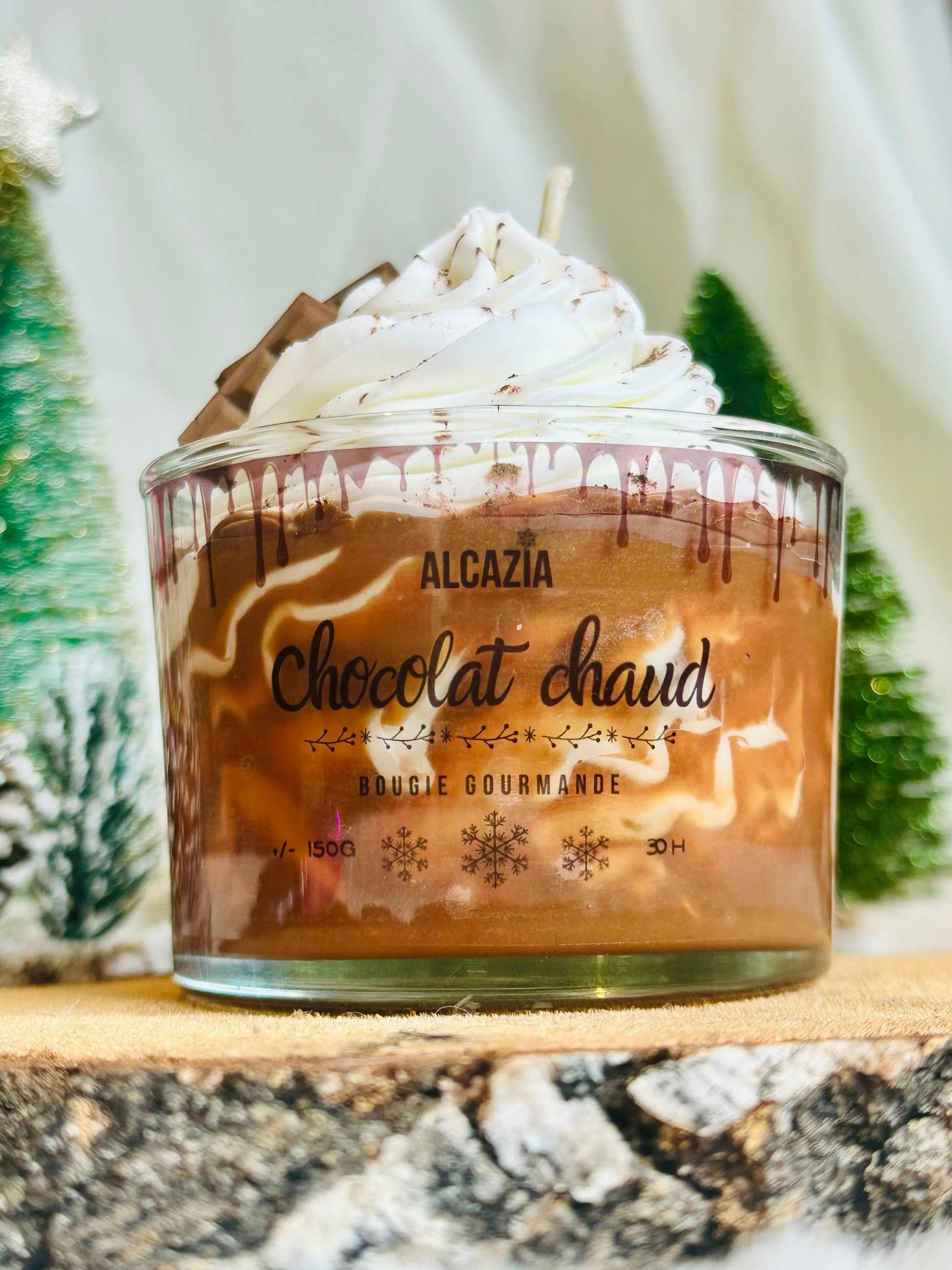 Bougie gourmande - Chocolat chaud Alcazia