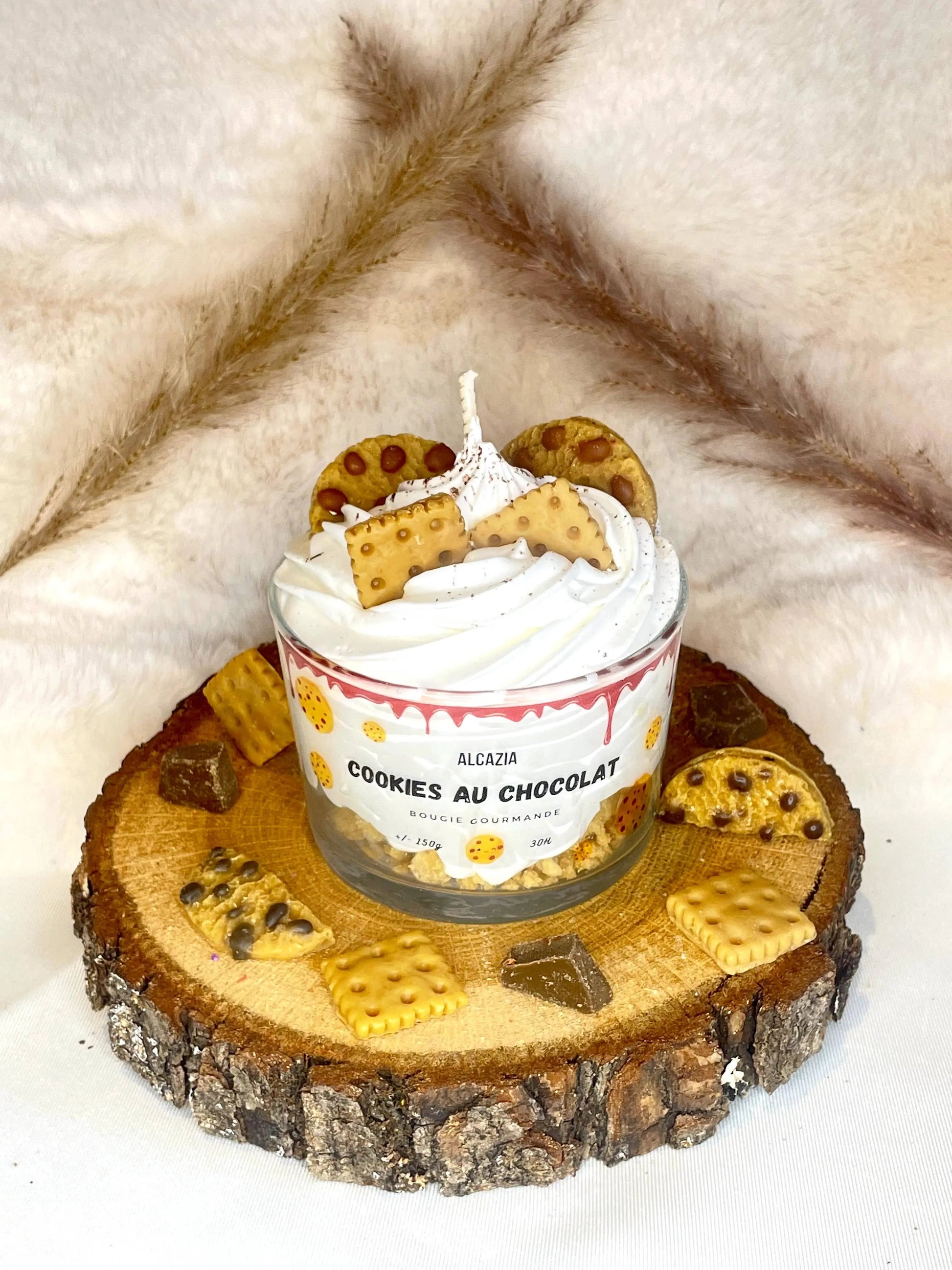 Bougie gourmande - Cookies au chocolat Alcazia