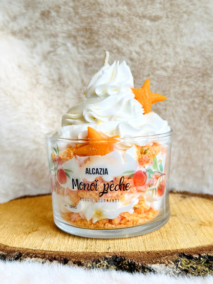 Bougie gourmande - Tarte aux fraises (fête des mères) Alcazia