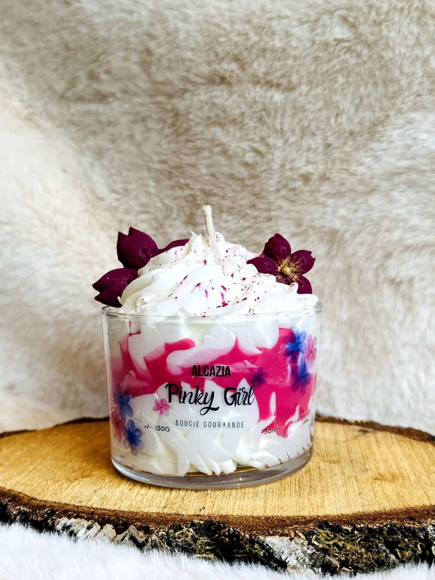 Bougie gourmande - Pinky Girl Alcazia