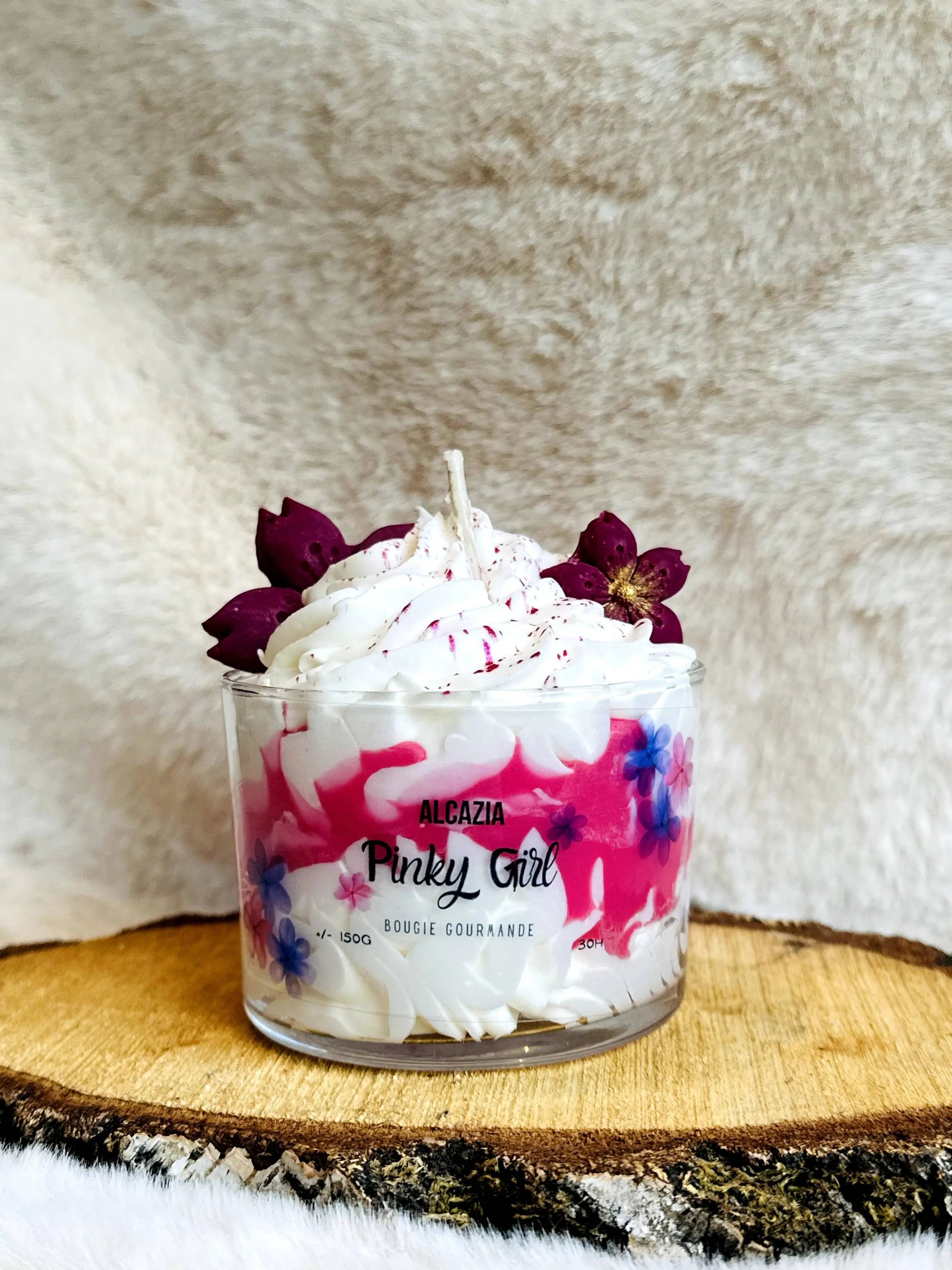 Bougie gourmande - Pinky Girl Alcazia