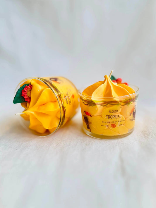 Bougie gourmande - Tropical (fête des mères) Alcazia
