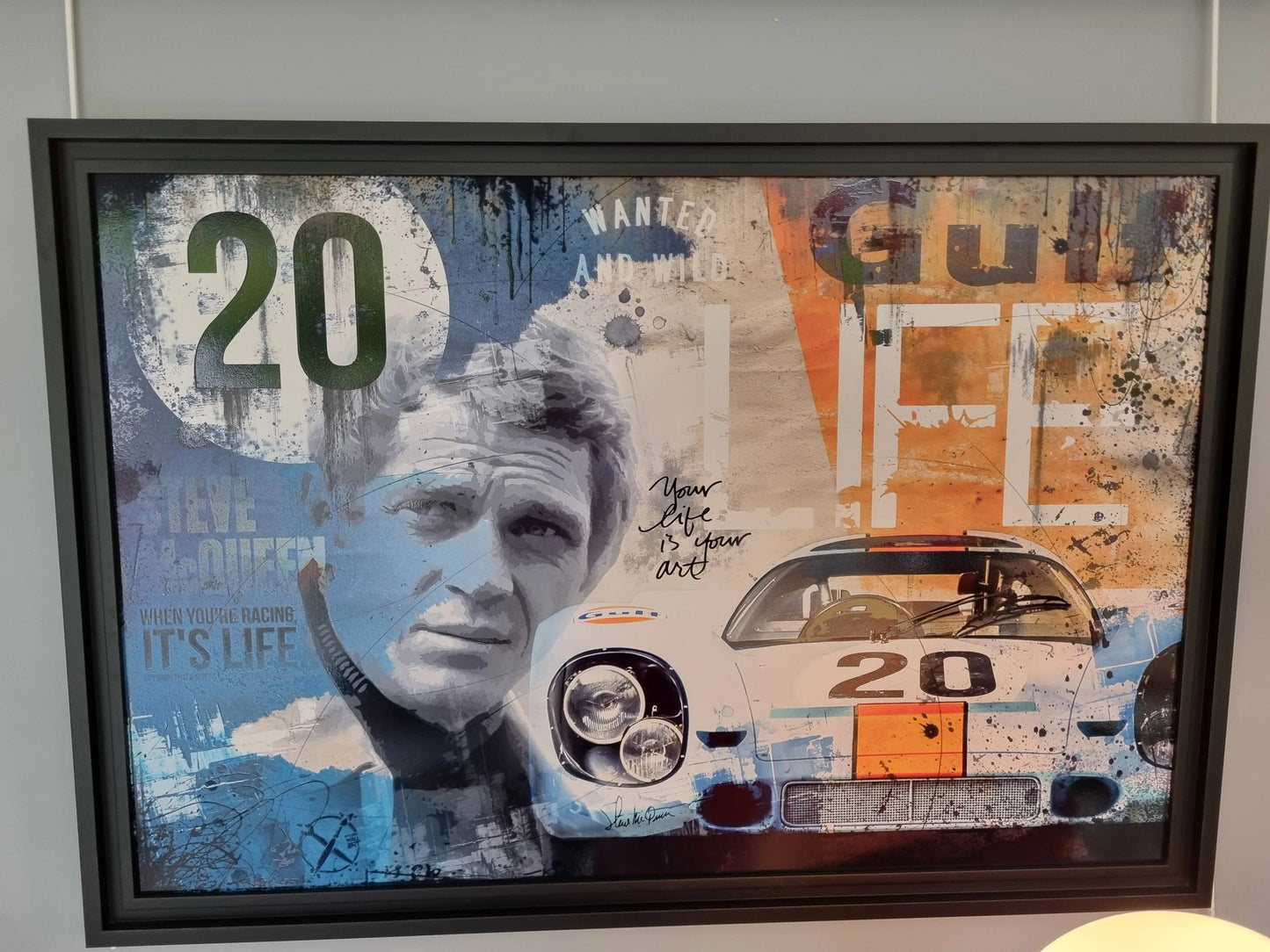 Cadre 917K – Paint Steve McQueen  Collection Rubix CADRAVEN