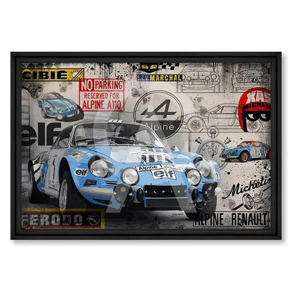 Cadre Alpine Renault  Collection Rubix CADRAVEN