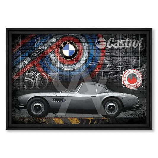 Cadre  BMW 507 black  Rubix CADRAVEN