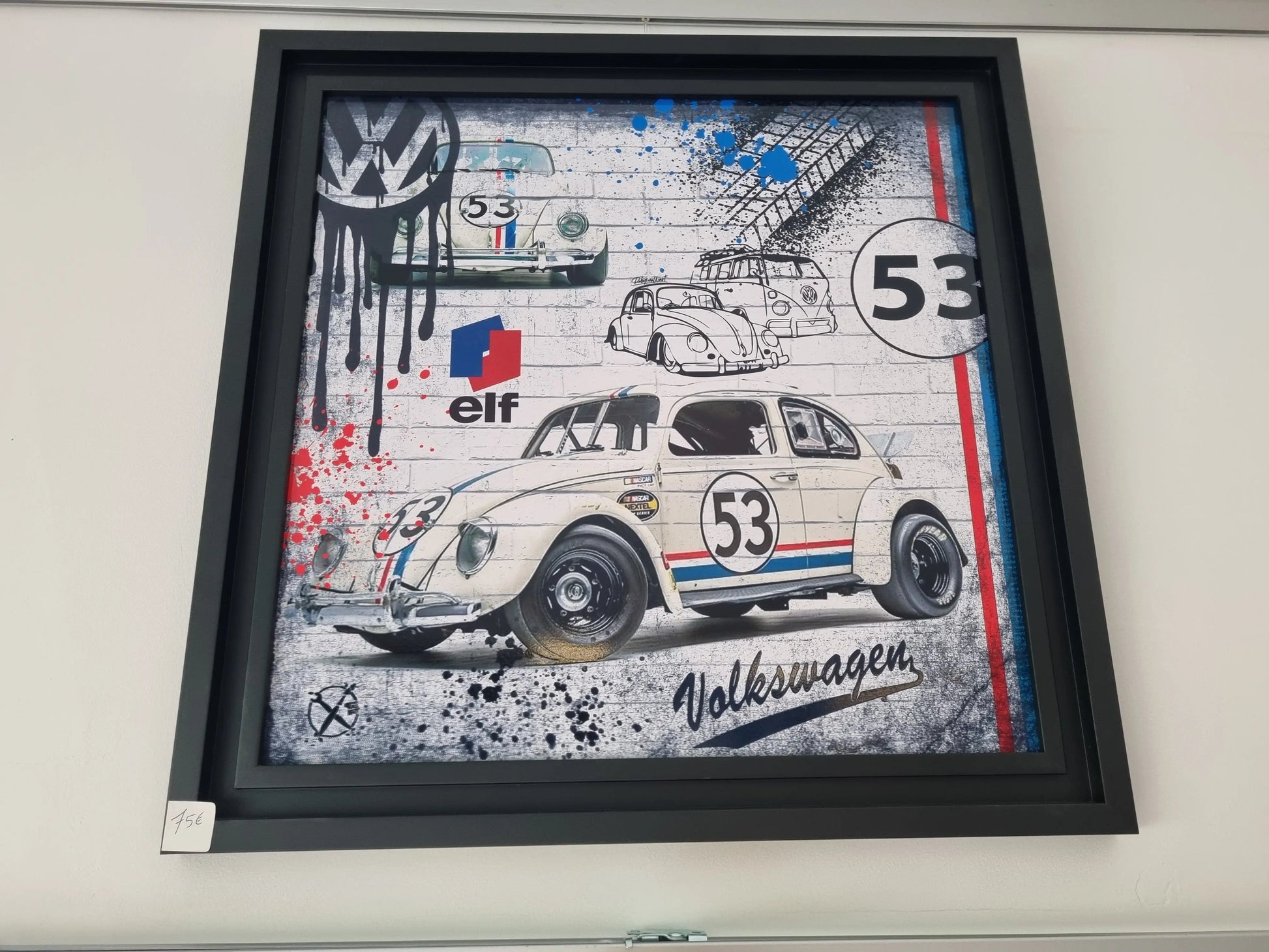 Cadre Coccinelle 53 – Collection Rubix CADRAVEN