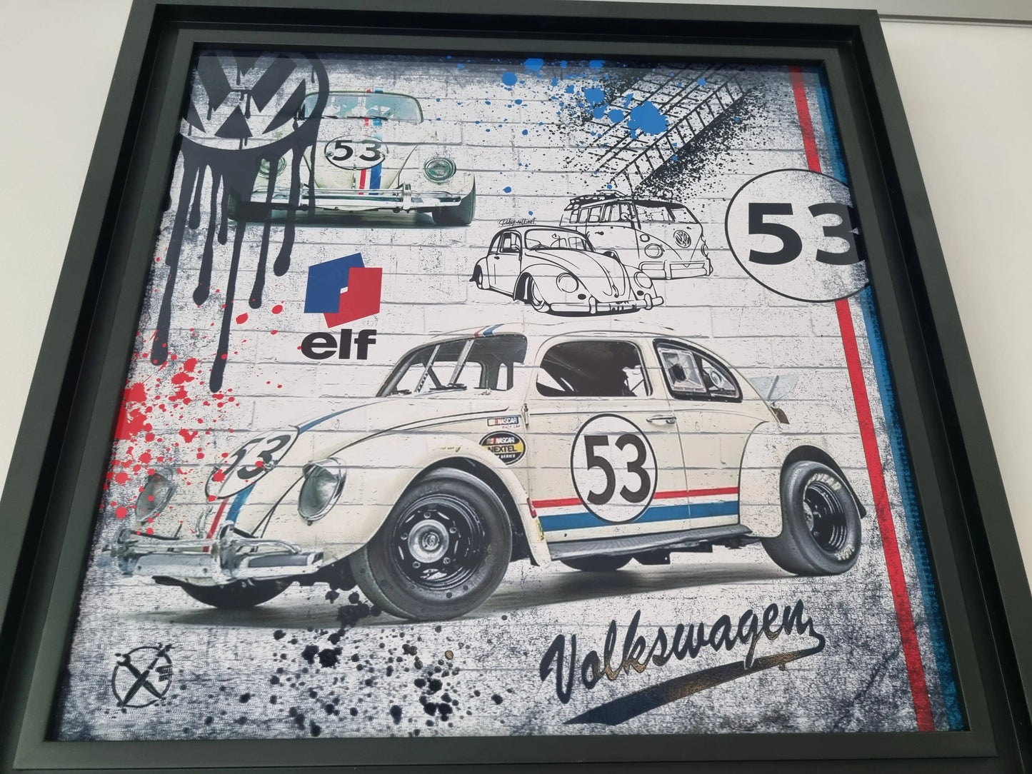 Cadre Coccinelle 53 – Collection Rubix CADRAVEN