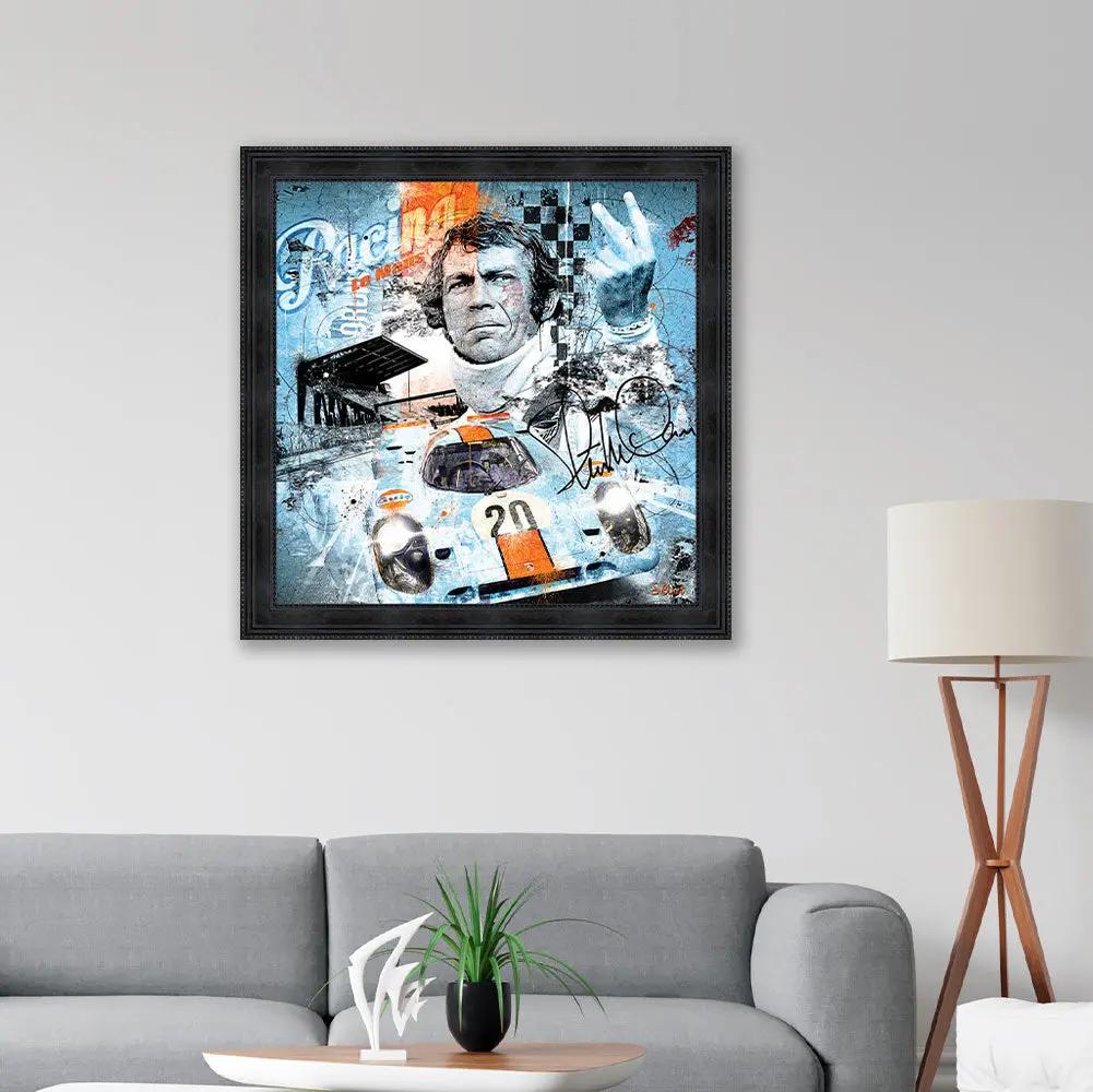 Cadre Steve McQueen – Sylvain Binet CADRAVEN