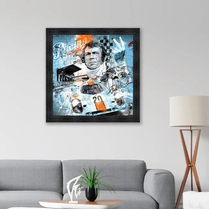 Cadre Steve McQueen – Sylvain Binet CADRAVEN