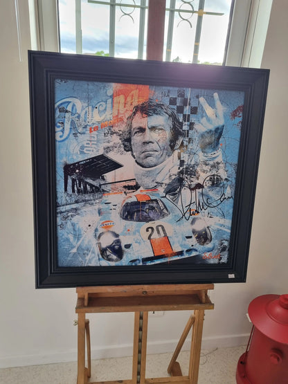 Cadre Steve McQueen – Sylvain Binet CADRAVEN