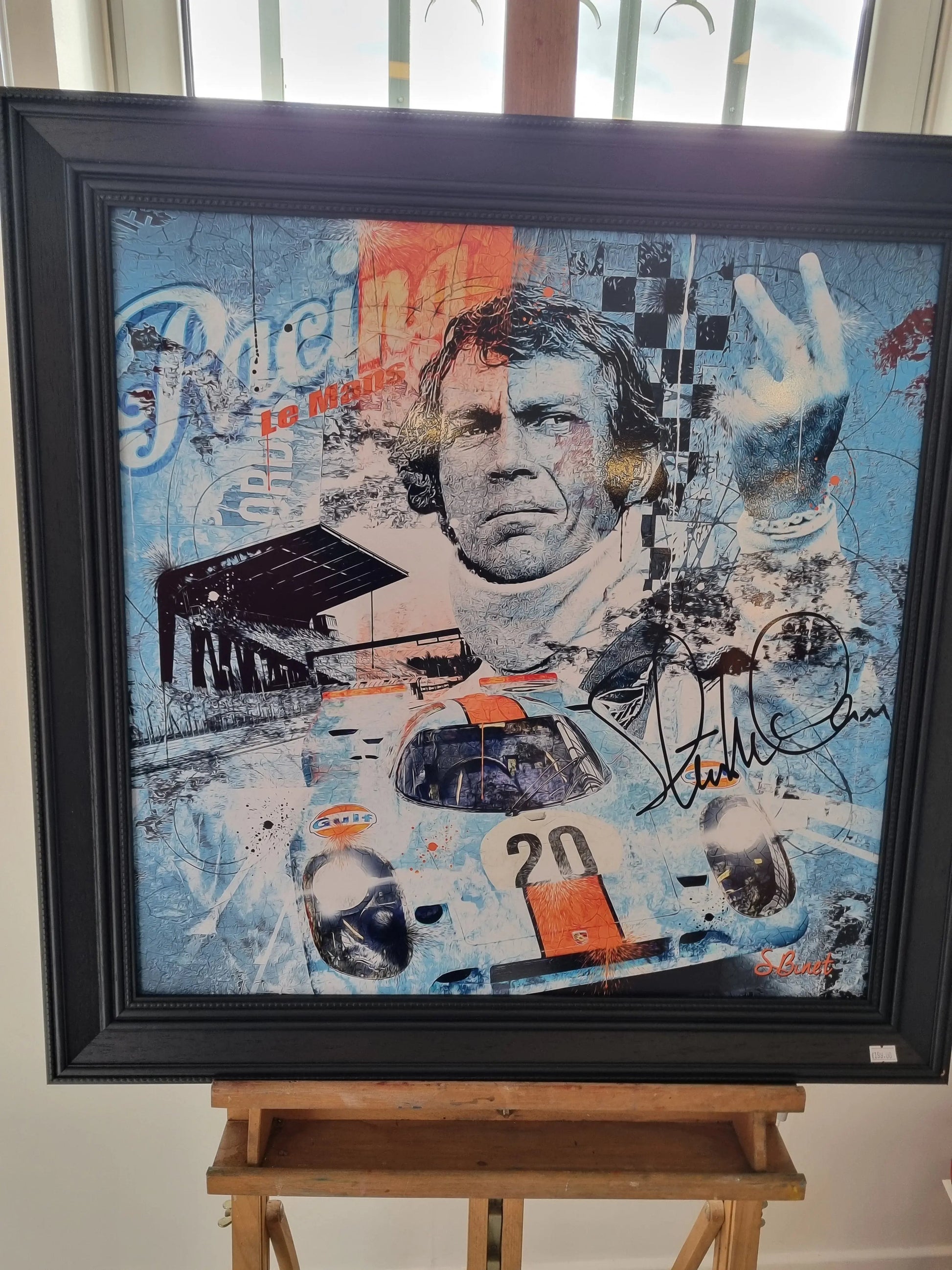 Cadre Steve McQueen – Sylvain Binet CADRAVEN