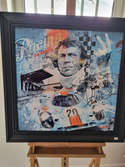 Cadre Steve McQueen – Sylvain Binet CADRAVEN