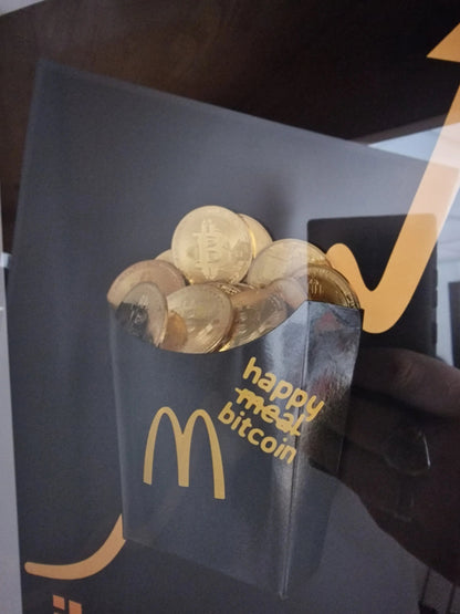 Cadre artistique “Happy Bitcoin” –edition limité Vintagedison