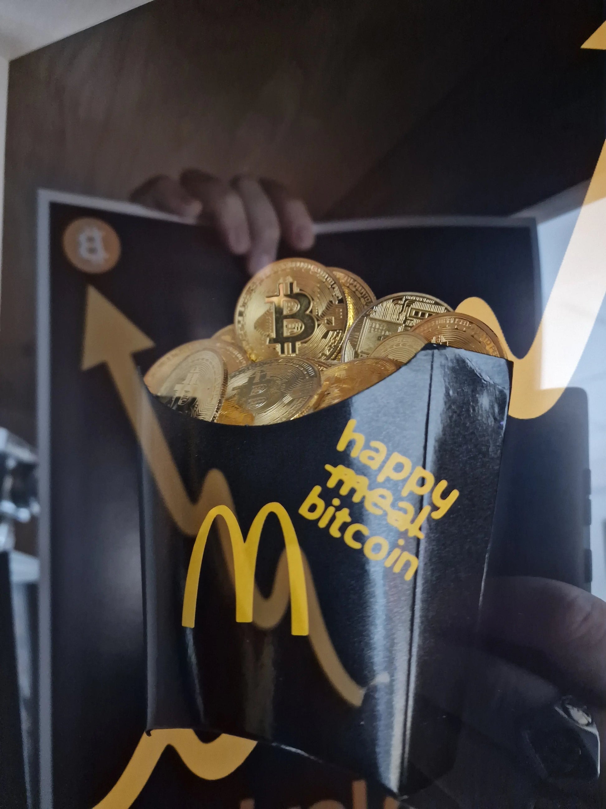 Cadre artistique “Happy Bitcoin” –edition limité Vintagedison