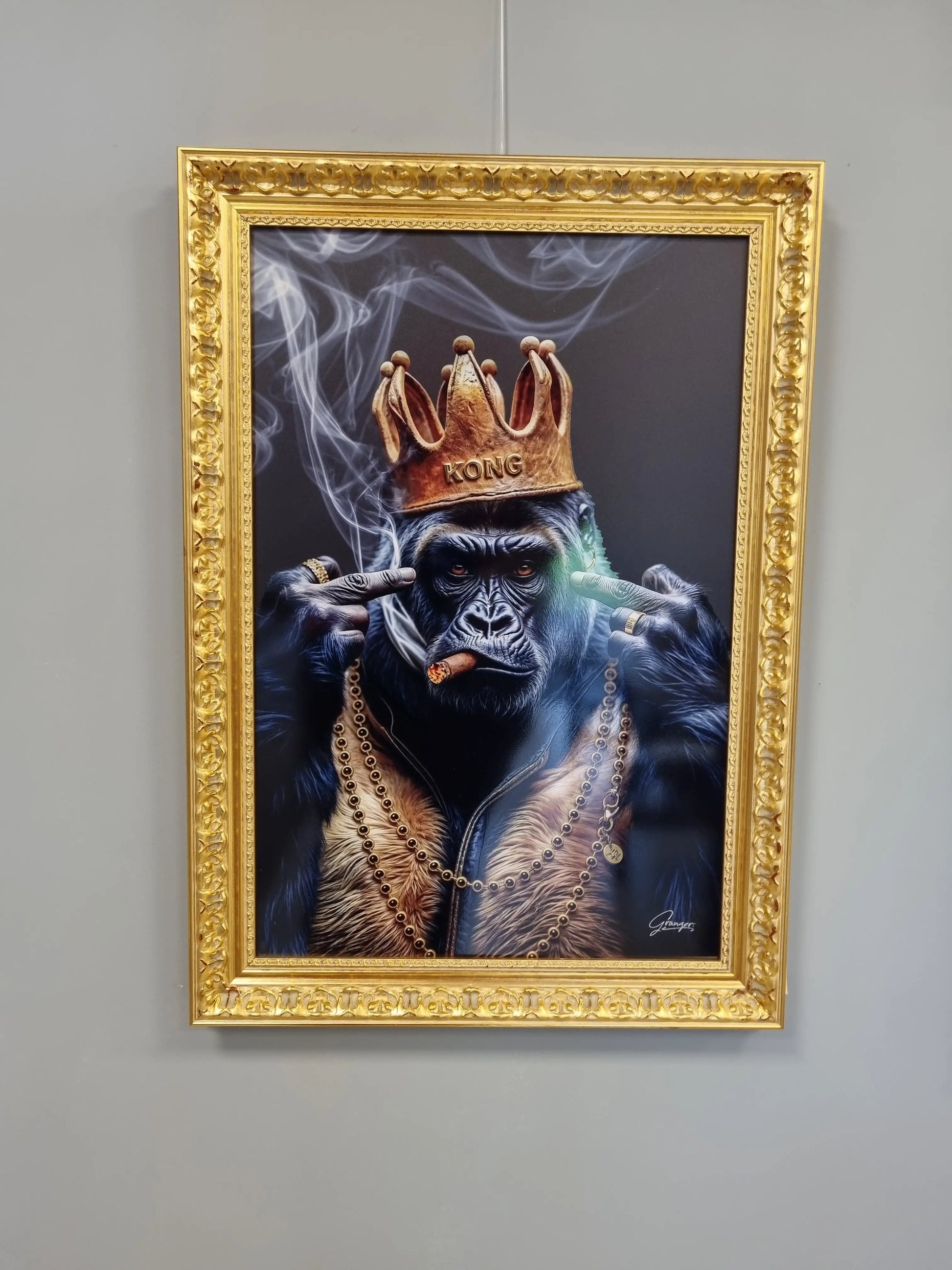 Cadre gorille Get Out – Alexandre Granger CADRAVEN