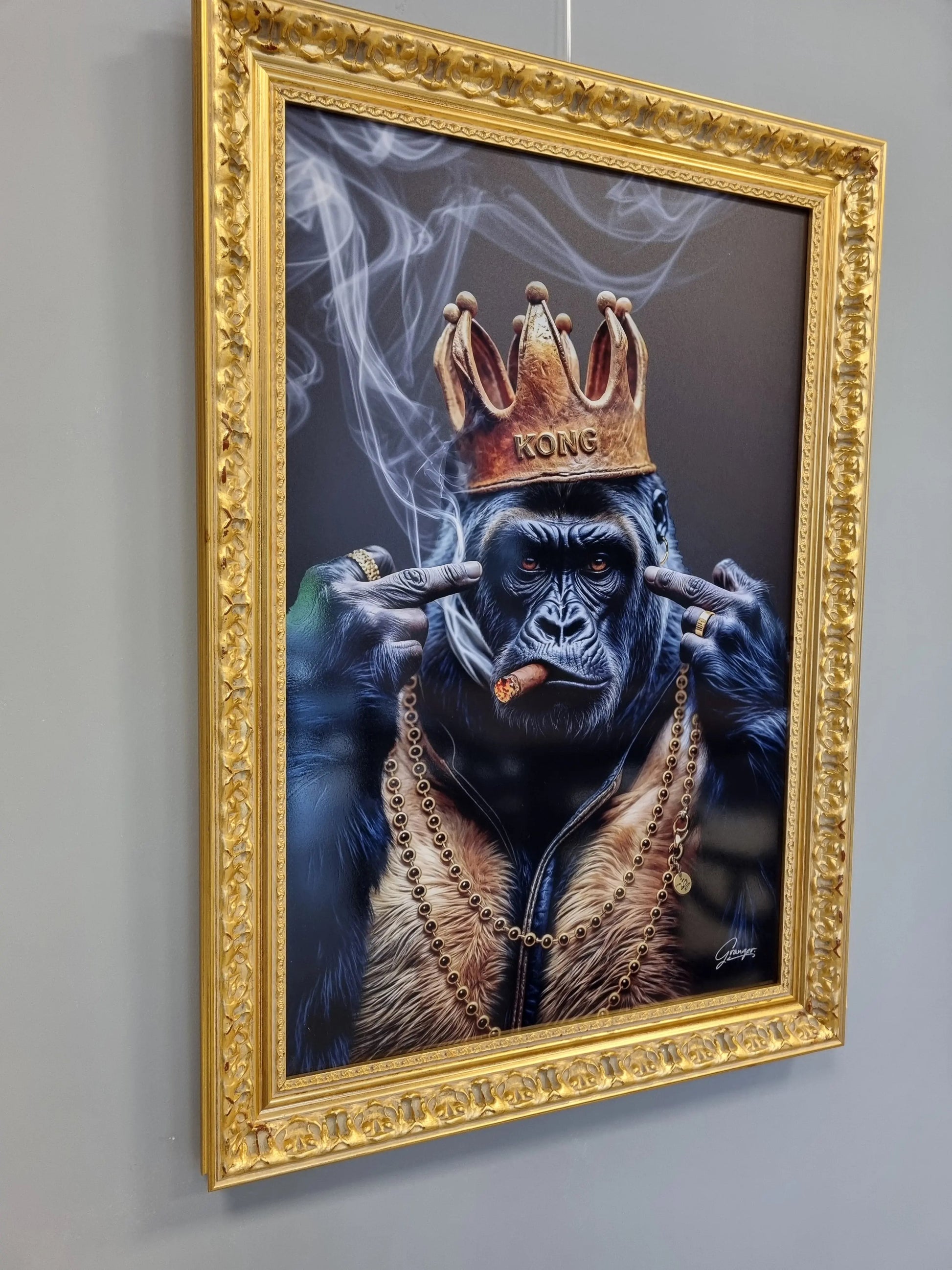 Cadre gorille Get Out – Alexandre Granger CADRAVEN