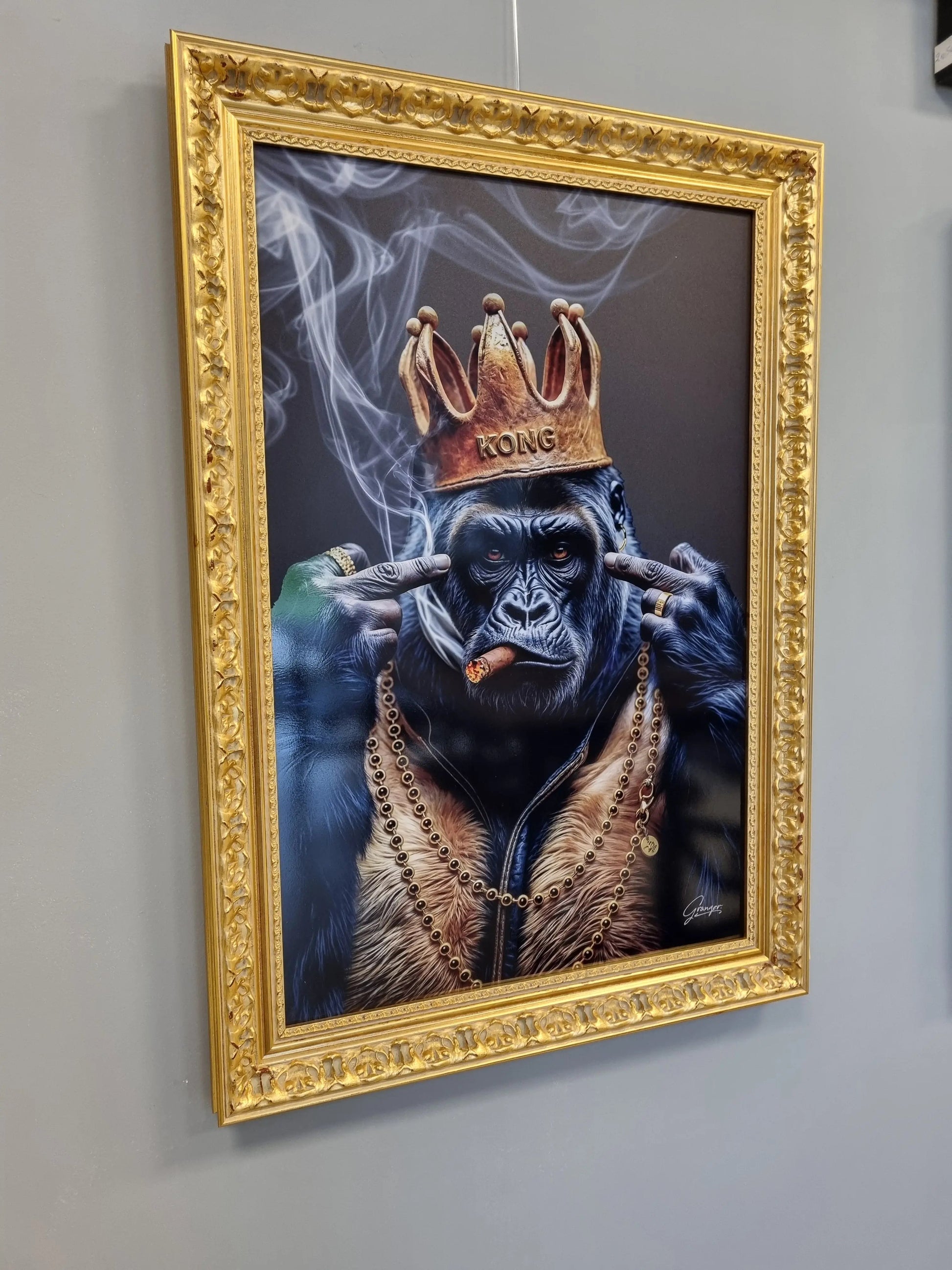 Cadre gorille Get Out – Alexandre Granger CADRAVEN