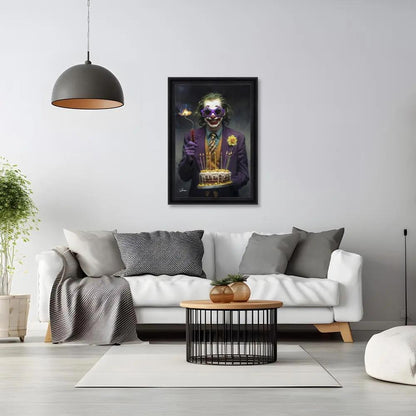 Cadre le joker Happy Birthday To Me – Alexandre Granger CADRAVEN