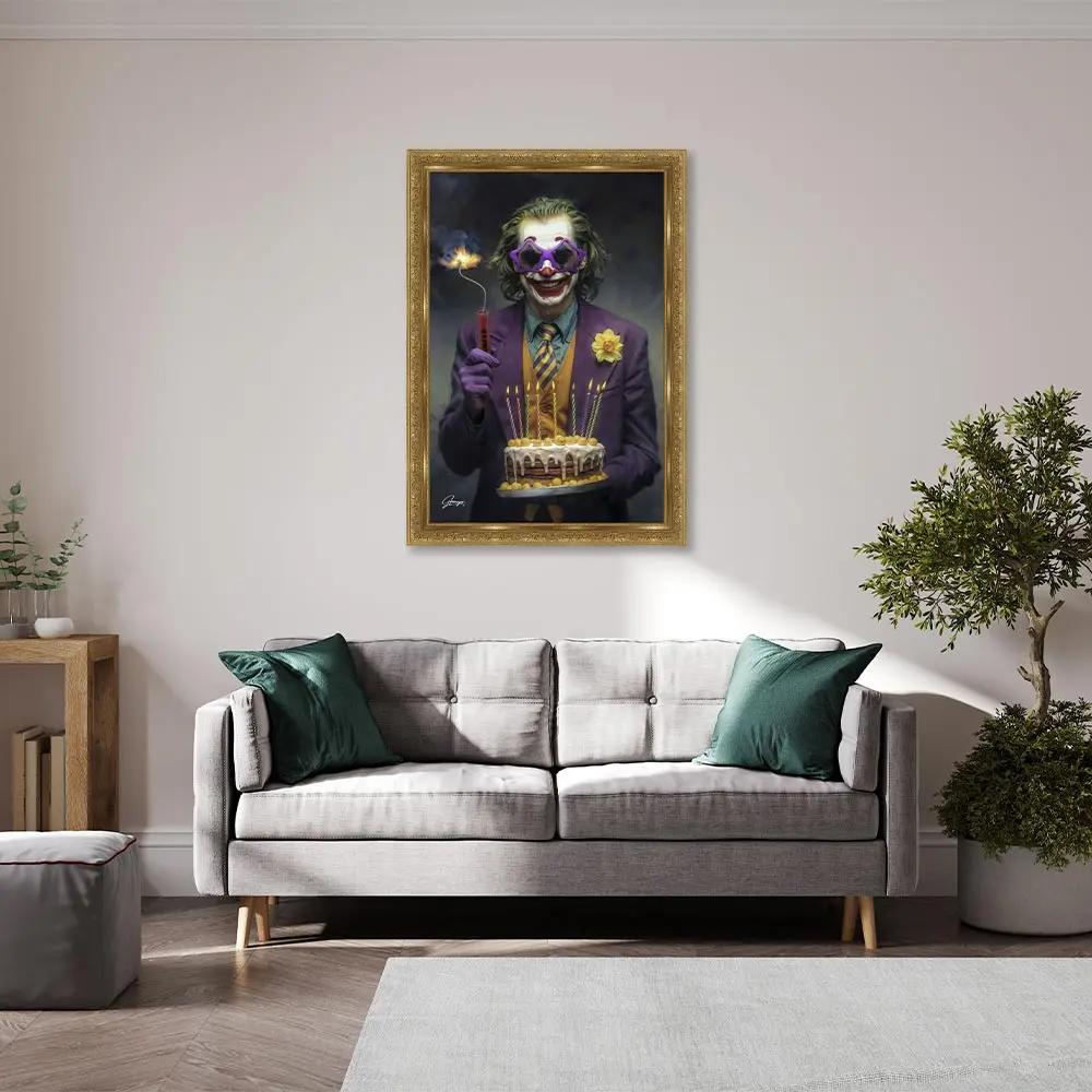 Cadre le joker Happy Birthday To Me – Alexandre Granger CADRAVEN