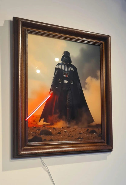 Cadre led "dark vador" Etsy