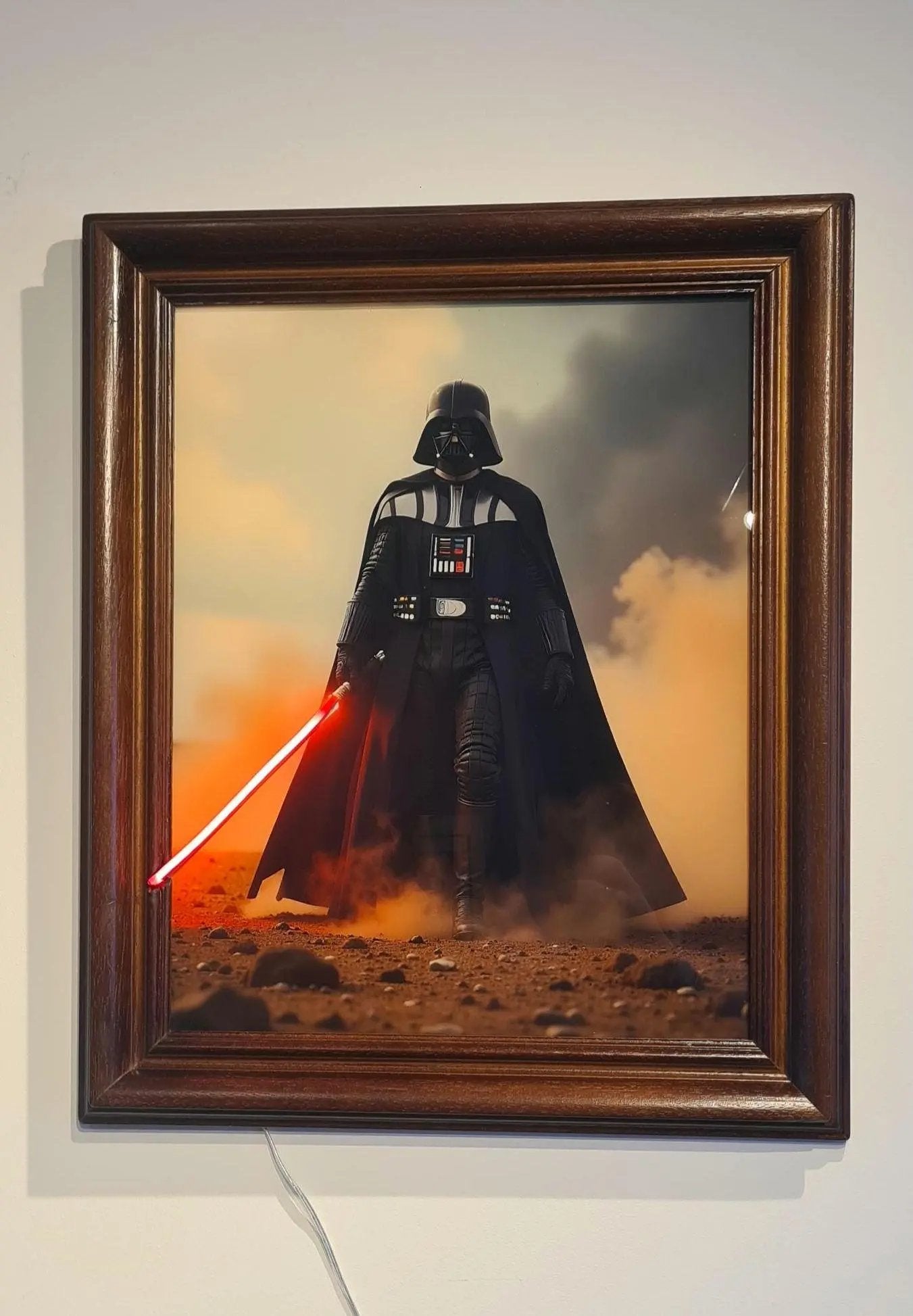 Cadre led "dark vador" Etsy