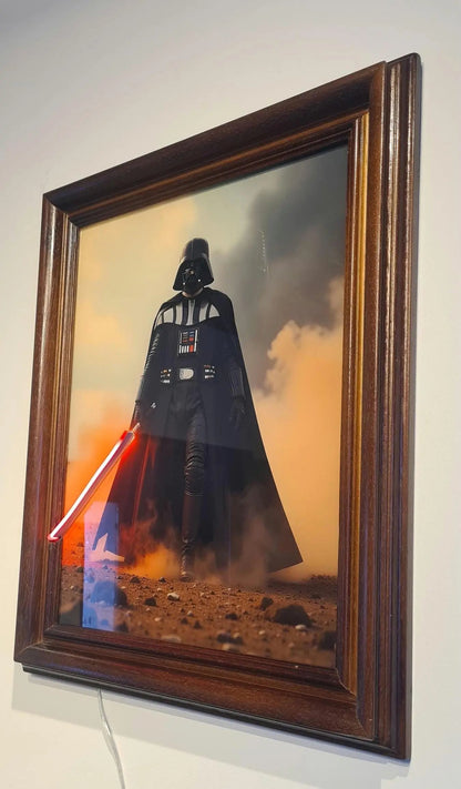 Cadre led "dark vador" Etsy