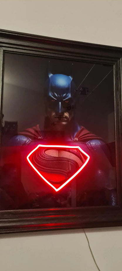 Cadre led "super batman " Etsy