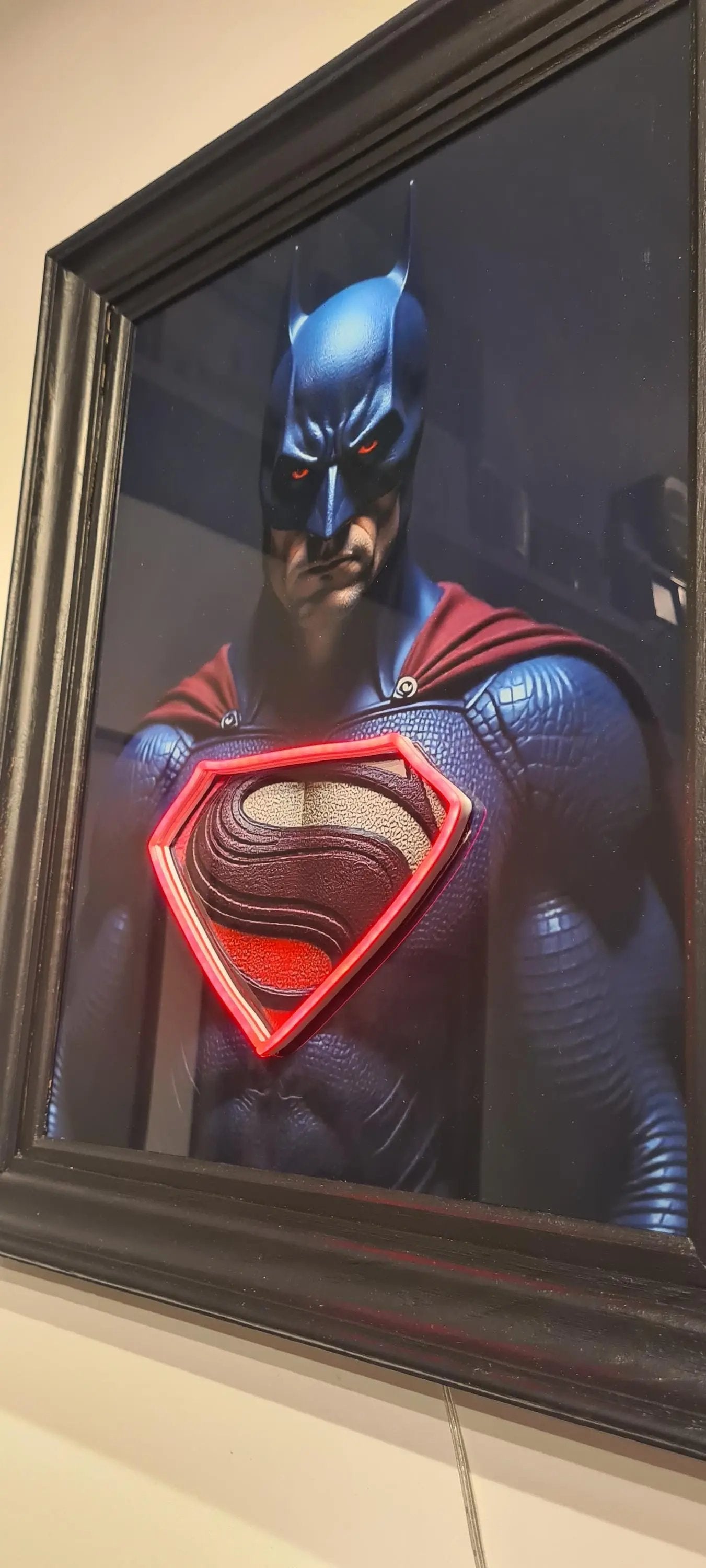 Cadre led "super batman " Etsy